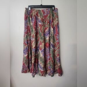 Alfred Dunner Hawaiian Skirt Size 14 Petite